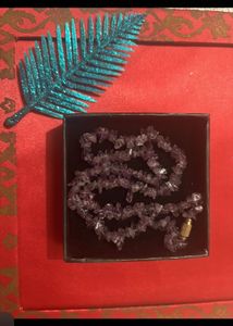 Purple Quartz Necklace ( From Rajasthan Mines )