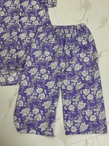 Floral Print cord Set