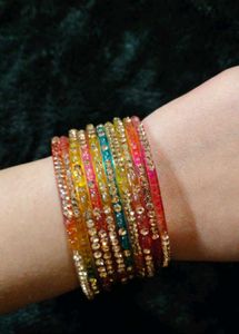 Colorful Royal Glass Bangles