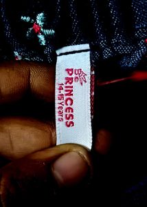 Girls&#39; Cute Denim Skirt