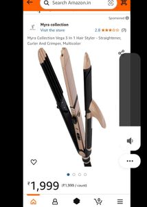 3in1 Hair Straightener