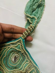 Pearl Beaded Mini Dress