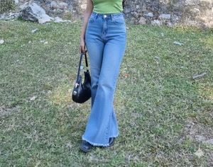 Flare Leg Denim Jeans