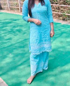 Chikankari Co Ord Set