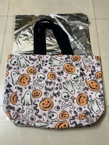 Halloween Print Tote Bag