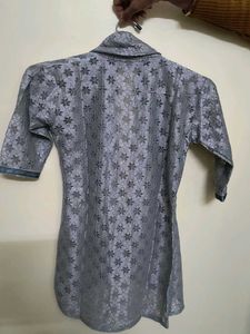 Tailored Shrug Net Fabric