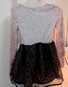 Korean High Waisted Dress