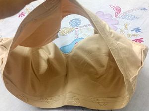 Comfy Beige Bra