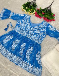 Summer Type Kurti Plazo Set