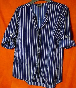 Stripped Shirt Style Top Sale Women No Flaws