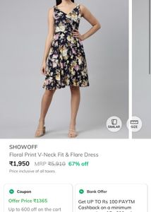 floral mini dress