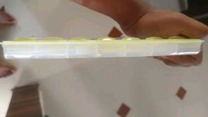 Pill Organizer - 28 Compartment Weekly Case