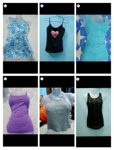 6 tank  Tops 34,36,38