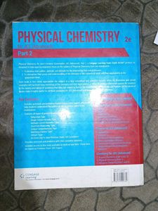 Cengage Learning &#39;s Physical Chemistry Book