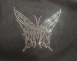Butterfly Rhinestone Tube Top