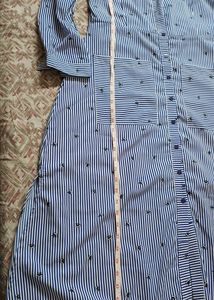 Blue Shirt Dress