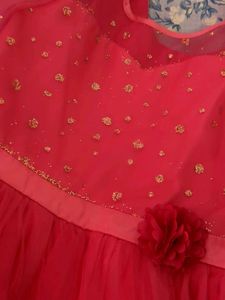 Rani Pink Party High Low Frock