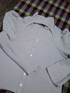 Chic Cutout Knit Top