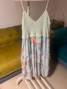 Goa Beach Dual Done Flared Dress