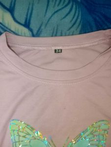 Butterfly Sequin T-Shirt