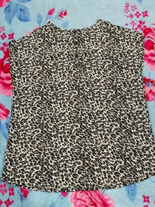 Animal Print Top