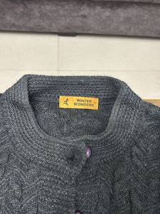 Long Grey Sweater For Women