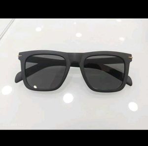 Black Framed Sunglasses with Case