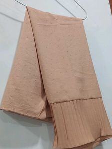 Peach Embellished Dupatta