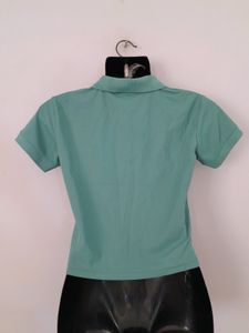 Sea Green Crop Top (Women&#39;s)