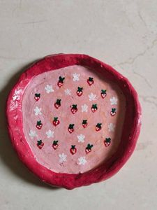 Strawberry Trinket Dish