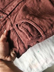 Brown Jeans Denim Material..high Waist And Mom Fit