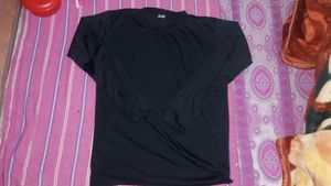 New Black Full Sleeve Tshirt