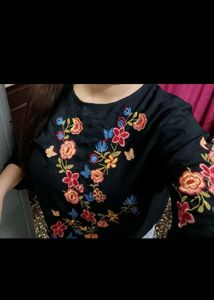 Embroidered Top