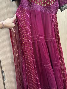 Elegant Ethnic top and plazzo