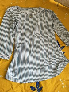 Striped Tunic Top