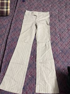 Striped Flared Pants