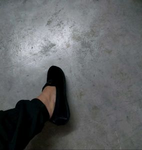 Metro Black Loafers (Unisex) UK Size 3