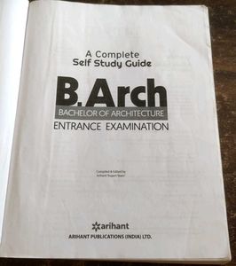 B.Arch Entrance Exam Guide