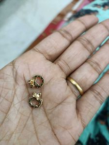 silver with rose gold platted