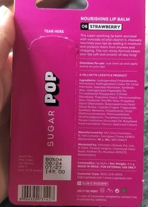 Sugar Pop Tinted Lil Balm (STRAWBERRY 06)