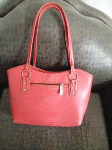 pink Leather Handbag