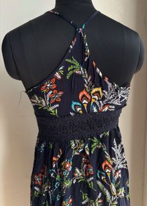 Shein Floral Sundress with back detail