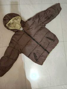 Brown puffer Jacket