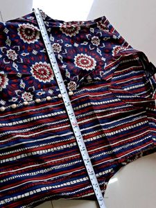 Pure Cotton Sleeveless Kurta