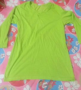 Green Cotton Top