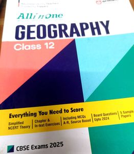 Class 12 Geography Book