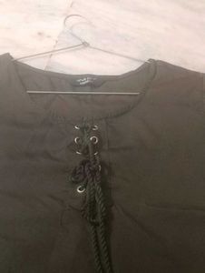 Olive Green Top