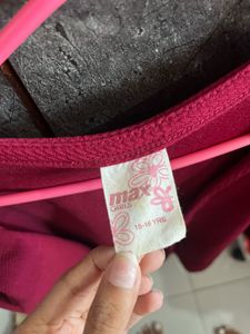 Maroon Shrug Like Jacket