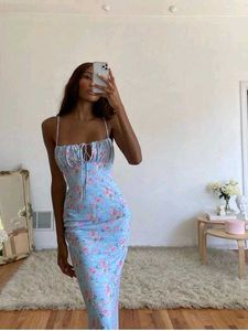 Front Tie Bodycon Dress