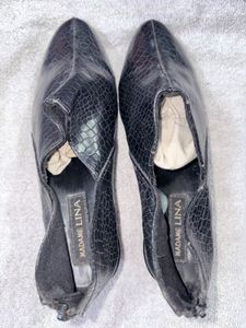 Madame Lina Snakeskin Booties